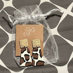 NEW Plunder clay earrings